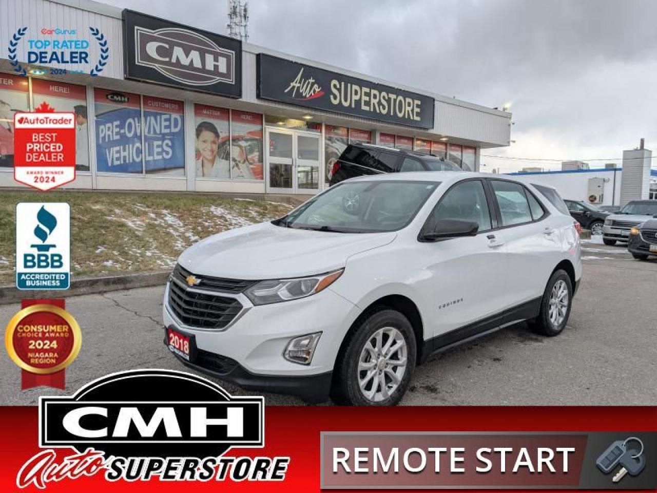 Used 2018 Chevrolet Equinox LS  CAM APPLE-CP ANDROID-AUTO for sale in St Catharines, ON
