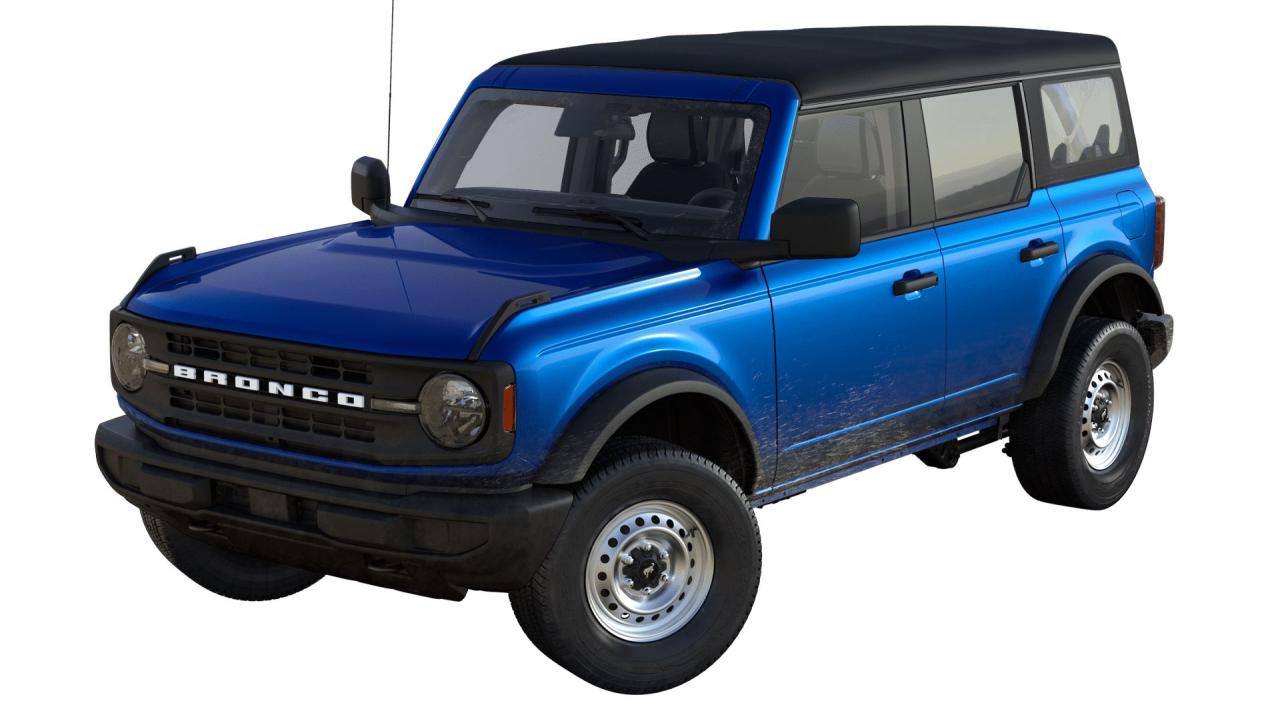 New 2025 Ford Bronco BASE 4 DOOR 4X4 for sale in New Westminster, BC