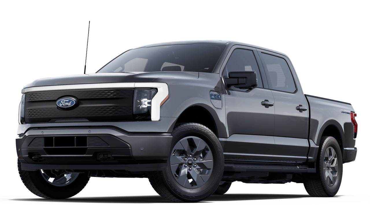 New 2025 Ford F-150 Lightning FLASH 4WD SUPERCREW 5.5 BOX for sale in New Westminster, BC