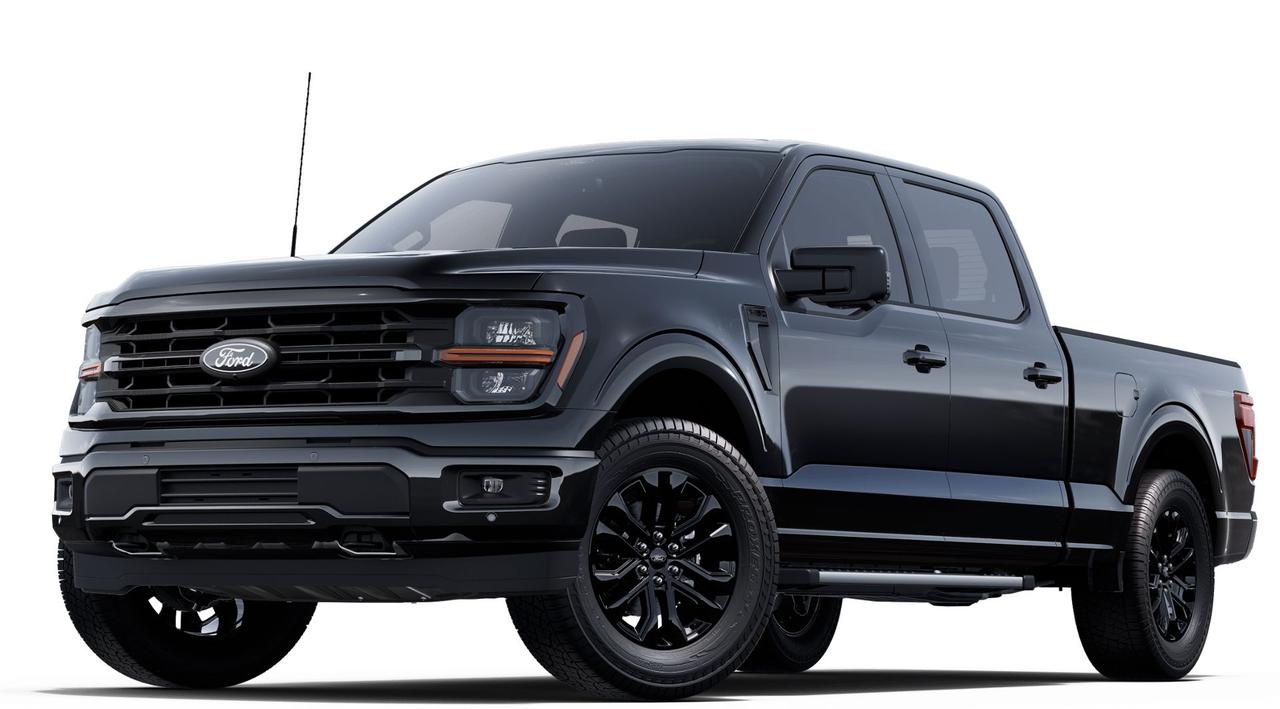 <p>Get ready to experience the pinnacle of capability and style with the all-new 2025 Ford F-150 XLT 4x4 SuperCrew, now available at Key West Ford! This Agate Black Metallic beauty is more than just a truck; its a statement. Boasting a robust 3.5L EcoBoost V6 engine paired with a smooth 10-speed automatic transmission, this F-150 is ready to tackle any challenge you throw its way. The SuperCrew configuration offers ample space for passengers and cargo, while the 6.5 box provides the versatility you need for work or play. With its striking black exterior accents, bold stance, and a host of innovative features, this F-150 XLT is designed to turn heads and deliver unmatched performance.</p>
<p>Here are five features that truly make this 2025 Ford F-150 XLT stand out:</p>
<ol>
<li><strong>Unleash Your Inner Explorer with the FX4 Off-Road Package:</strong> Conquer any terrain with confidence thanks to off-road tuned shocks, skid plates protecting vital components, and the adrenaline-pumping Rock Crawl Mode.</li>
<li><strong>Command Attention with the XLT Black Appearance Package Plus:</strong> Make a bold statement with the black grille, black exterior badging, and gloss black painted aluminum wheels. This package transforms the F-150 into a head-turning machine.</li>
<li><strong>Work Smarter, Not Harder with the Bed Utility Package:</strong> The tailgate step with work surface and LED box lighting turns your truck bed into a mobile workstation, while the tie-down plates ensure your cargo stays secure.</li>
<li><strong>Illuminate the Night with LED Sideview Mirror Spotlights:</strong> Enhance safety and security with high-intensity LED security approach lamps, providing superior visibility in any situation.</li>
<li><strong>Stay Connected on the Go with FordPass Connect:</strong> Transform your F-150 into a mobile hotspot with 5G internet access, keeping you connected and productive wherever your adventures take you.</li>
</ol>
<p><strong><em>Powered by AutoIntelligence™</em></strong>
Vehicle information has been generated using artificial intelligence and is provided for informational purposes only. While efforts are made to ensure accuracy, please confirm all details directly with the dealer.</p>
<p>Advertised pricing is net of applicable Ford incentives, which eligibility may vary. Financing offers are available on approved credit; total cash back amounts will be added to the finance contract. Pricing may include non-combinable offers and may not be compatible with Ford subvented interest rates. Government rebates are taxable and applied as a post-tax down payment, not as a discount on the vehicles price. All promotions are subject to terms and conditions. New vehicle pricing excludes the following fees: $699 Documentation Fee, $349 Registration and Insurance Transfer Fee, and $695 Finance Administration Fee (if financing) and applicable levies and taxes. See Key West Ford for complete details. Dealer #7485</p>