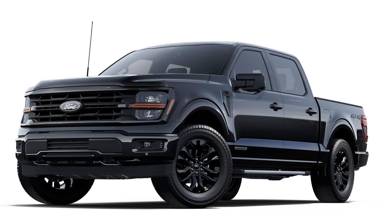 <p>Introducing the all-new 2025 Ford F-150 XLT 4WD SuperCrew 5.5 Box, now available at Key West Ford! This Agate Black Metallic pickup is more than just a truck; its a powerhouse of innovation and capability, designed to conquer any challenge you throw its way. With its robust hybrid engine and a smooth 10-speed automatic transmission, this F-150 delivers both impressive power and surprising efficiency. The spacious SuperCrew cab offers comfort and convenience for both work and play, while the 4-wheel drive ensures youre ready for any terrain, any time of year.</p>
<p>This F-150 XLT is packed with features to enhance your driving experience. From its advanced Ford Co-Pilot360 safety suite to its luxurious interior appointments, every detail has been carefully considered. Whether youre hauling equipment to the job site or embarking on a weekend adventure, this truck is equipped to handle it all with style and confidence.</p>
<p>Here are five features that truly make this 2025 Ford F-150 XLT stand out:</p>
<ol>
<li><strong>Pro Power Onboard 2.4kW:</strong> Turn your truck into a mobile generator! Power tools, camping equipment, or anything else you need, right from the bed of your F-150.</li>
<li><strong>B&O Sound System by Bang & Olufsen:</strong> Immerse yourself in crystal-clear audio with this premium sound system, turning every drive into a concert-like experience.</li>
<li><strong>360-Degree Camera:</strong> Maneuver with confidence in any situation! This system provides a birds-eye view of your surroundings, making parking and navigating tight spaces a breeze.</li>
<li><strong>Mobile Office Package:</strong> Stay productive on the go with a console work surface and lockable rear storage, turning your cab into a functional workspace.</li>
<li><strong>Towing Technology:</strong> Take the stress out of towing with features like Pro Trailer Backup Assist and Pro Trailer Hitch Assist, making even the most challenging towing tasks simple and safe.</li>
</ol>
<p>Visit Key West Ford today to experience the future of trucks with the new 2025 Ford F-150 XLT!</p>
<p><strong><em>Powered by AutoIntelligence™</em></strong>
Vehicle information has been generated using artificial intelligence and is provided for informational purposes only. While efforts are made to ensure accuracy, please confirm all details directly with the dealer.</p>
<p>Advertised pricing is net of applicable Ford incentives, which eligibility may vary. Financing offers are available on approved credit; total cash back amounts will be added to the finance contract. Pricing may include non-combinable offers and may not be compatible with Ford subvented interest rates. Government rebates are taxable and applied as a post-tax down payment, not as a discount on the vehicles price. All promotions are subject to terms and conditions. New vehicle pricing excludes the following fees: $699 Documentation Fee, $349 Registration and Insurance Transfer Fee, and $695 Finance Administration Fee (if financing) and applicable levies and taxes. See Key West Ford for complete details. Dealer #7485</p>