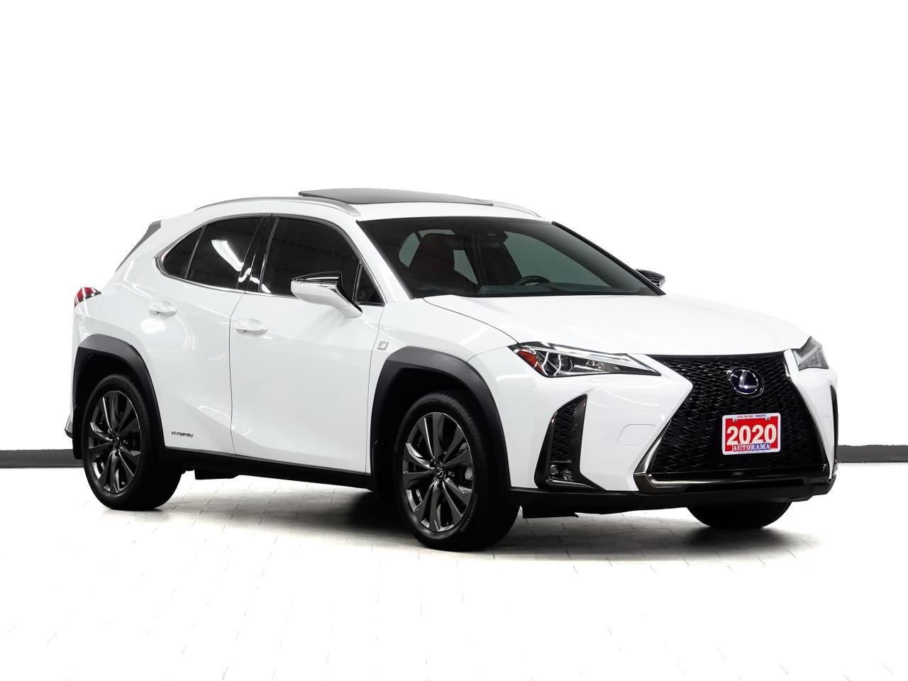 Used 2020 Lexus UX HYBRID | F-SPORT | AWD | Red Leather | Sunroof for sale in Toronto, ON