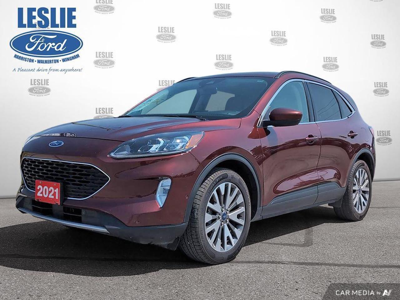 Used 2021 Ford Escape TITANIUM HYBRID AWD for sale in Harriston, ON