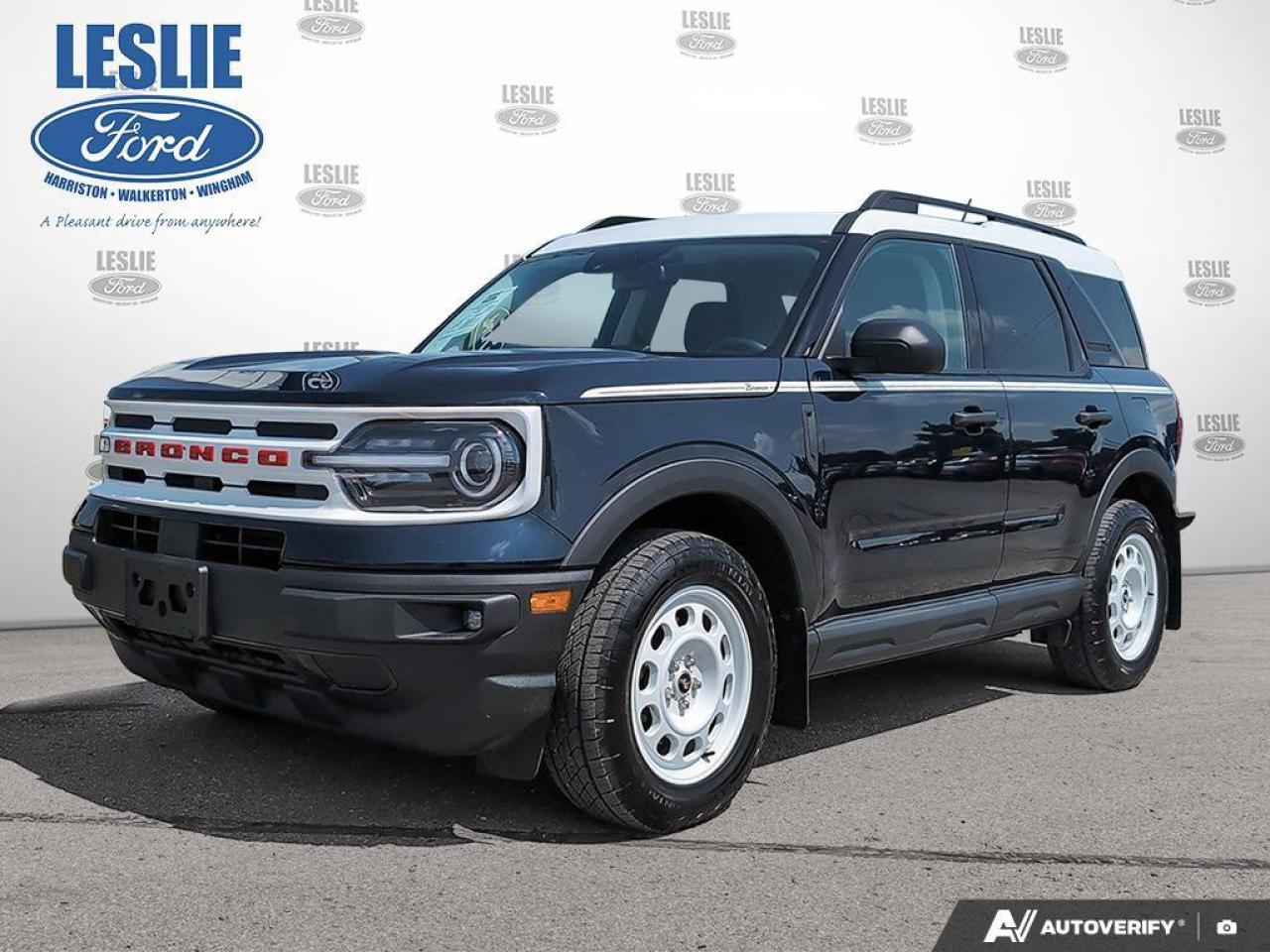 Used 2023 Ford Bronco Sport HERITAGE 4X4 for sale in Harriston, ON