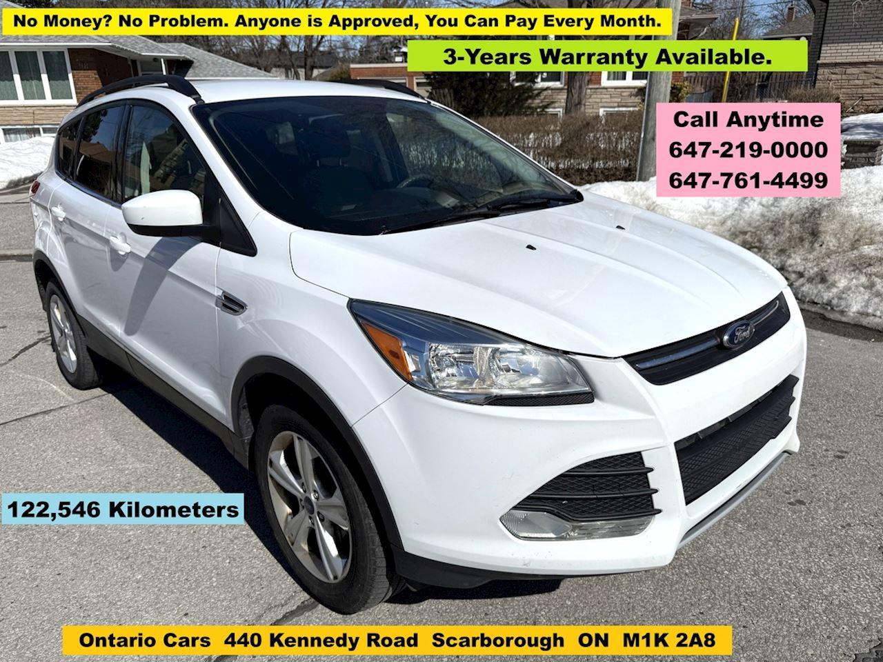 Used 2016 Ford Escape SE for sale in Toronto, ON
