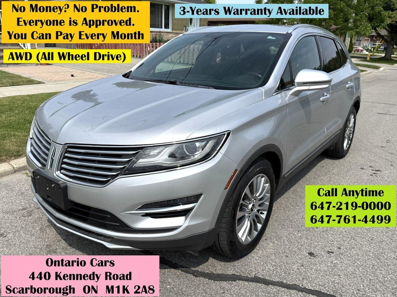 Used 2015 Lincoln MKC  for sale in Toronto, ON