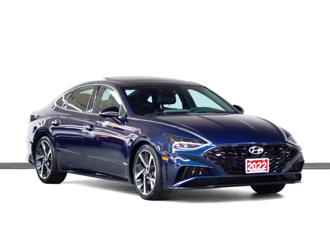 Used 2022 Hyundai Sonata SPORT | 1.6T | Leather | Pano roof | BSM | CarPlay for sale in Scarborough, ON