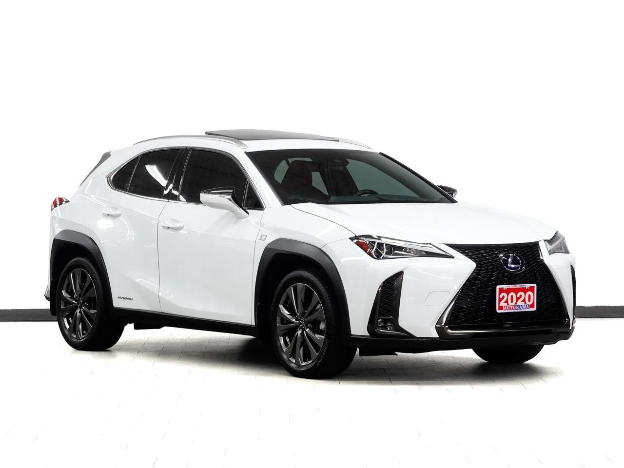 Used 2020 Lexus UX HYBRID | F-SPORT | AWD | Red Leather | Sunroof for sale in Scarborough, ON