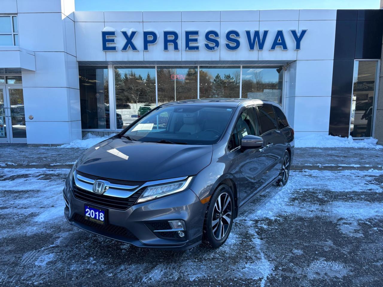 Used 2018 Honda Odyssey TOURING, LEATHER, NAVIGATION, POWER DOORS! for sale in Stratford, ON