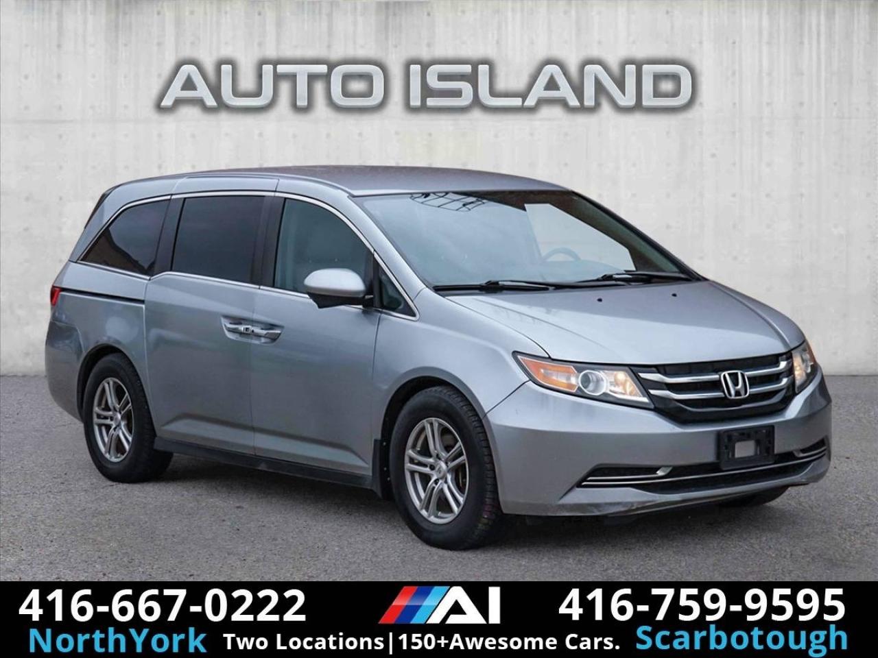 POWER SLIDING DOORS, BACKUP CAMERA, HEATED SEATS, BLUETOOTH, 8-PASSENGER, WELL SERVICED    Spacious, practical, and built to last, this 2016 Honda Odyssey EX is the ultimate family hauler. It comes equipped with dual power sliding doors, a multi-angle rearview camera, heated front seats, Bluetooth, tri-zone climate control, and seating for 8 passengers. Known for its reliability and smooth ride, this van has been well serviced and is in excellent mechanical and cosmetic condition—ready to take on your next road trip or school run with ease.         Auto Island Inc., North York  2555 Steeles Ave. West    www.autoislandinc.com     4.7 Google Rating and over 150 vehicles in stock, with more arriving daily! We take pride in offering top-quality vehicles and exceptional service. Our full-service mechanical shop is ready for all your maintenance needs, and every vehicle is professionally detailed and inspected – buy with confidence!    Payments as low as $0 down, up to 84 months, OAC. Good credit, bad credit, new credit? No problem – everyone’s approved! Easy online credit application available . Rates starting at 6.95% OAC – please call for details.    Please note: All prices are plus applicable taxes (HST) and licensing. No hidden surprises—just great vehicles and transparent deals. Certification is available for an additional $899. Without certification, as per OMVIC regulations, the vehicle is not drivable, not E-tested, and not certified.    Proudly serving the GTA and beyond: Peel, Halton, Brampton, Toronto, Burlington, Milton, Mississauga, Hamilton, Cambridge, London, Kitchener, Guelph, Orangeville, Newmarket, Barrie, Markham, Bolton, Caledon, Vaughan, Woodbridge, Etobicoke, Oakville, and more.    We carry all makes and models, including Mercedes, BMW, Audi, Jaguar, VW, Maserati, Porsche, Land Rover, Range Rover, Chrysler, Jeep, Honda, Toyota, Lexus, Infiniti, Acura, and more.