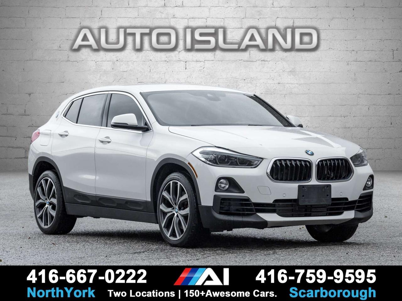 AWD, HEATED SEATS, POWER AND MEMORY SEATS, BACKUP CAMERA, BLUETOOTH, ALLOY WHEELS, DEALER SERVICED.<br><br>This 2018 BMW X2 delivers a sporty, coupe-like design with the practicality of a compact SUV. It offers the right mix of comfort and driving enjoyment, with a responsive feel on the road and a clean, driver-focused interior. Features like a backup camera, heated memory seats, and power tailgate make everyday use easy, while the all-wheel drive system adds confidence in all seasons. Dealer serviced and well kept, its a sharp, fun-to-drive option that still covers your daily needs. <br><br> <br><br>Auto Island Inc., North York<br>2555 Steeles Ave. West<br><br>www.autoislandinc.com <br><br>4.7 Google Rating and over 150 vehicles in stock, with more arriving daily! We take pride in offering top-quality vehicles and exceptional service. Our full-service mechanical shop is ready for all your maintenance needs, and every vehicle is professionally detailed and inspected  buy with confidence!<br><br>Payments as low as $0 down, up to 84 months, OAC. Good credit, bad credit, new credit? No problem  everyones approved! Easy online credit application available . Rates starting at 6.95% OAC  please call for details.<br><br>Please note: All prices are plus applicable taxes (HST) and licensing. No hidden surprisesjust great vehicles and transparent deals. Certification is available for an additional $899. Without certification, as per OMVIC regulations, the vehicle is not drivable, not E-tested, and not certified.<br><br>Proudly serving the GTA and beyond: Peel, Halton, Brampton, Toronto, Burlington, Milton, Mississauga, Hamilton, Cambridge, London, Kitchener, Guelph, Orangeville, Newmarket, Barrie, Markham, Bolton, Caledon, Vaughan, Woodbridge, Etobicoke, Oakville, and more.<br><br>We carry all makes and models, including Mercedes, BMW, Audi, Jaguar, VW, Maserati, Porsche, Land Rover, Range Rover, Chrysler, Jeep, Honda, Toyota, Lexus, Infiniti, Acura, and more.<br><br> <br><br><br><br><br><br> <br><br><br><br><br><br><br><br><br>