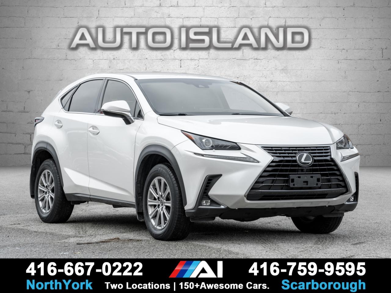 NO ACCIDENTS, ONE OWNER, AWD, HEATED SEATS, LEATHER, REAR CAMERA    This ONE OWNER 2019 Lexus NX 300 comes accident free and has been cared for the right way, giving you that smooth, refined drive Lexus is known for. It brings together all the essentials people love in the NX: all-wheel drive for year-round confidence, a comfortable cabin with heated front seats, dual-zone climate control, a sharp backup camera, and a balanced mix of safety tech. The ride feels solid and composed, and the interior still has that clean look these hold so well. If you’re after something reliable, comfortable, and premium quality, this one hits the sweet spot.          Auto Island Inc., North York  2555 Steeles Ave. West    www.autoislandinc.com     4.7 Google Rating and over 150 vehicles in stock, with more arriving daily! We take pride in offering top-quality vehicles and exceptional service. Our full-service mechanical shop is ready for all your maintenance needs, and every vehicle is professionally detailed and inspected – buy with confidence!    Payments as low as $0 down, up to 84 months, OAC. Good credit, bad credit, new credit? No problem – everyone’s approved! Easy online credit application available . Rates starting at 6.95% OAC – please call for details.    Please note: All prices are plus applicable taxes (HST) and licensing. No hidden surprises—just great vehicles and transparent deals. Certification is available for an additional $899. Without certification, as per OMVIC regulations, the vehicle is not drivable, not E-tested, and not certified.    Proudly serving the GTA and beyond: Peel, Halton, Brampton, Toronto, Burlington, Milton, Mississauga, Hamilton, Cambridge, London, Kitchener, Guelph, Orangeville, Newmarket, Barrie, Markham, Bolton, Caledon, Vaughan, Woodbridge, Etobicoke, Oakville, and more.    We carry all makes and models, including Mercedes, BMW, Audi, Jaguar, VW, Maserati, Porsche, Land Rover, Range Rover, Chrysler, Jeep, Honda, Toyota, Lexus, Infiniti, Acura, and more.