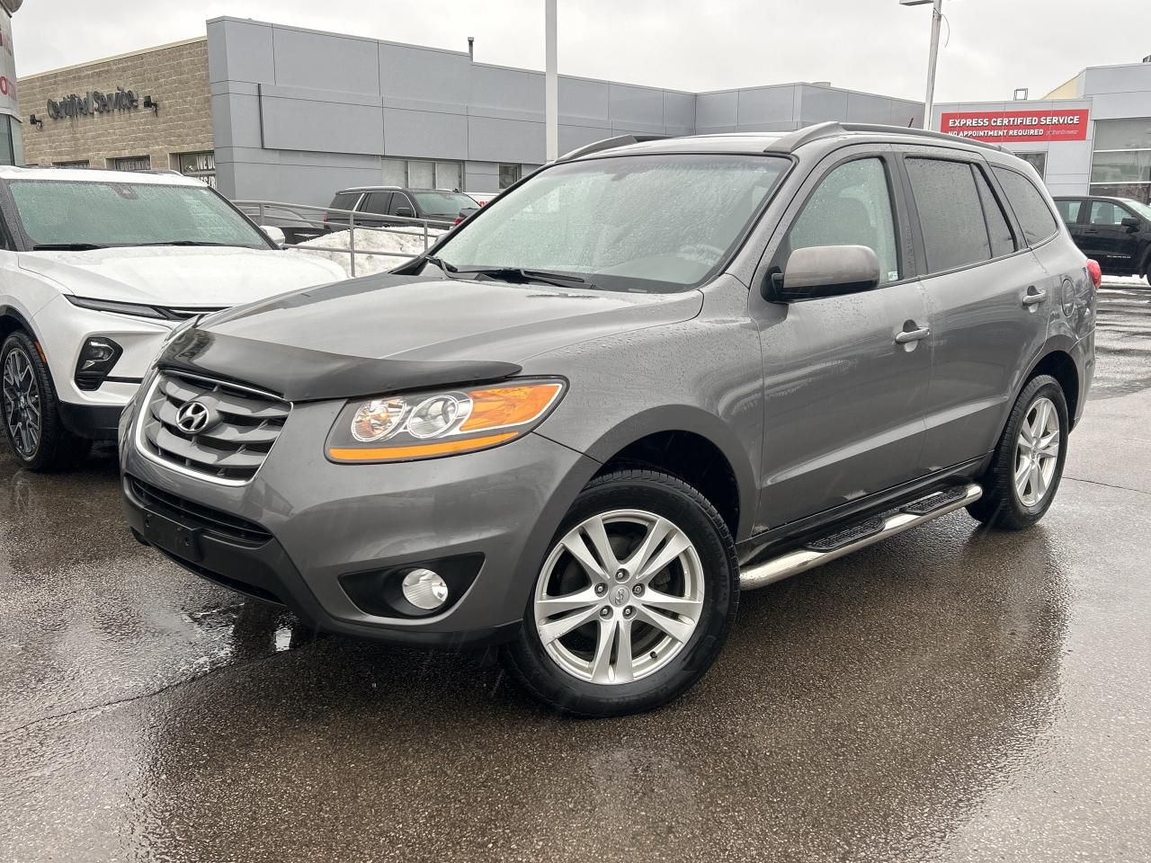2010 Hyundai Santa Fe GL      3.5L V6 DOHC, Gray w/Premium Cloth Seating Surfaces.      Recent Arrival!    3.5L V6 DOHC 6-Speed Automatic FWD  Odometer is 5041 kilometers below market average!    Certified. Certification Program Details: AS TRADED MAY REQUIRE MAJOR MECHANICAL WORK SOLD UNFIT NO WARRANTY      John Bear Buick GMC offers many automotive products and services. When you visit our store, what you can expect is quality both in our selection of pre-owned vehicles and from our world-class sales team. We offer Market Based Pricing with some of the best value in the Niagara region.