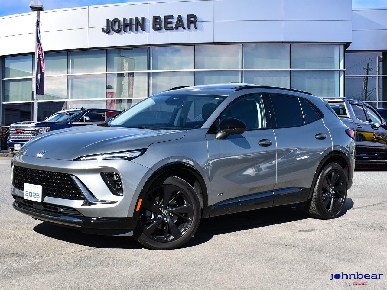 2025 Buick Envision Sport Touring      *REMOTE START*, *LEATHER*, *PANORAMIC ROOF*, *NAVIGATION*, *SUNROOF*, *BACK-UP CAMERA*, *NOT A RENTAL*, *LOCAL TRADE*, *GM FACTORY CERTIFIED*, *MOONROOF*, *MARKET VALUE PRICING*, *ONE OWNER*, *LANE DEPARTURE WARNING*, PREVIOUS GM COMPANY EXECUTIVE CAR, 3.99% FINANCING UP TO 24 MONTHS, TECHNOLOGY PKG., ACTIVE SAFETY PKG. 2.      Recent Arrival!    2.0L Turbocharged 9-Speed Automatic AWD      Certified. Certification Program Details: * 3.99% APR Financing on Select Models for 24mo* of PreOwned Vehicles * 3-month or 5,000 kilometres Comprehensive Limited Warranty Coverage * 24/7 Roadside Assistance * CARFAX® Vehicle History Report Sirius XM 3 months prepaid service * 150-Point Inspection * 30 Days or 2,500 kilometres exchange privilege SEE DEALER FOR ADDITIONAL DETAILS      John Bear Buick GMC offers many automotive products and services. When you visit our store, what you can expect is quality both in our selection of pre-owned vehicles and from our world-class sales team. We offer Market Based Pricing with some of the best value in the Niagara region.