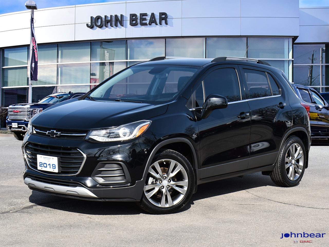 2019 Chevrolet Trax LT      *REMOTE START*, *BACK-UP CAMERA*, *NOT A RENTAL*, *LOCAL TRADE*, *GM FACTORY CERTIFIED*, *MARKET VALUE PRICING*.      Recent Arrival!    ECOTEC 1.4L I4 SMPI DOHC Turbocharged VVT 6-Speed Automatic FWD      Certified. Certification Program Details: * 3.99% APR Financing on Select Models for 24mo* of PreOwned Vehicles * 3-month or 5,000 kilometres Comprehensive Limited Warranty Coverage * 24/7 Roadside Assistance * CARFAX® Vehicle History Report Sirius XM 3 months prepaid service * 150-Point Inspection * 30 Days or 2,500 kilometres exchange privilege SEE DEALER FOR ADDITIONAL DETAILS      John Bear Buick GMC offers many automotive products and services. When you visit our store, what you can expect is quality both in our selection of pre-owned vehicles and from our world-class sales team. We offer Market Based Pricing with some of the best value in the Niagara region.
