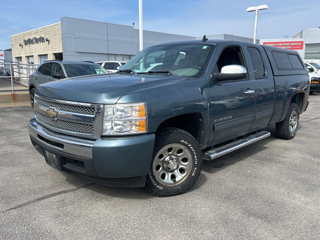 VEHICLE SOLD AS IS, UNFIT.  DO YOUR OWN SAFETY AND SAVE!!! A FULLSIZE TRUCK FOR UNDER $5,000??  WOW!!!! INQUIRE TODAY!!    2011 Chevrolet Silverado 1500 LS      *NOT A RENTAL*, *LOCAL TRADE*, *MARKET VALUE PRICING*, CHEYENNE EDITION, CHROME ACCESSORIES PKG., CHROME WHEELS, 4.8L V8, 4-Speed Automatic with Overdrive, Dark Titanium w/Cloth Seat Trim.      Recent Arrival!    Vortec 4.8L V8 SFI Flex Fuel 4-Speed Automatic with Overdrive RWD      Certified. Certification Program Details: AS TRADED MAY REQUIRE MAJOR MECHANICAL WORK SOLD UNFIT NO WARRANTY      John Bear Buick GMC offers many automotive products and services. When you visit our store, what you can expect is quality both in our selection of pre-owned vehicles and from our world-class sales team. We offer Market Based Pricing with some of the best value in the Niagara region.    The motor vehicle sold under this contract is being sold as-is and is not  represented as being in road worthy condition, mechanically sound or maintained at any guaranteed level of quality. The vehicle may not be fit for use as a means of transportation and may require substantial repairs at the purchasers expense. It may not be possible to register the vehicle to be driven in its current condition.