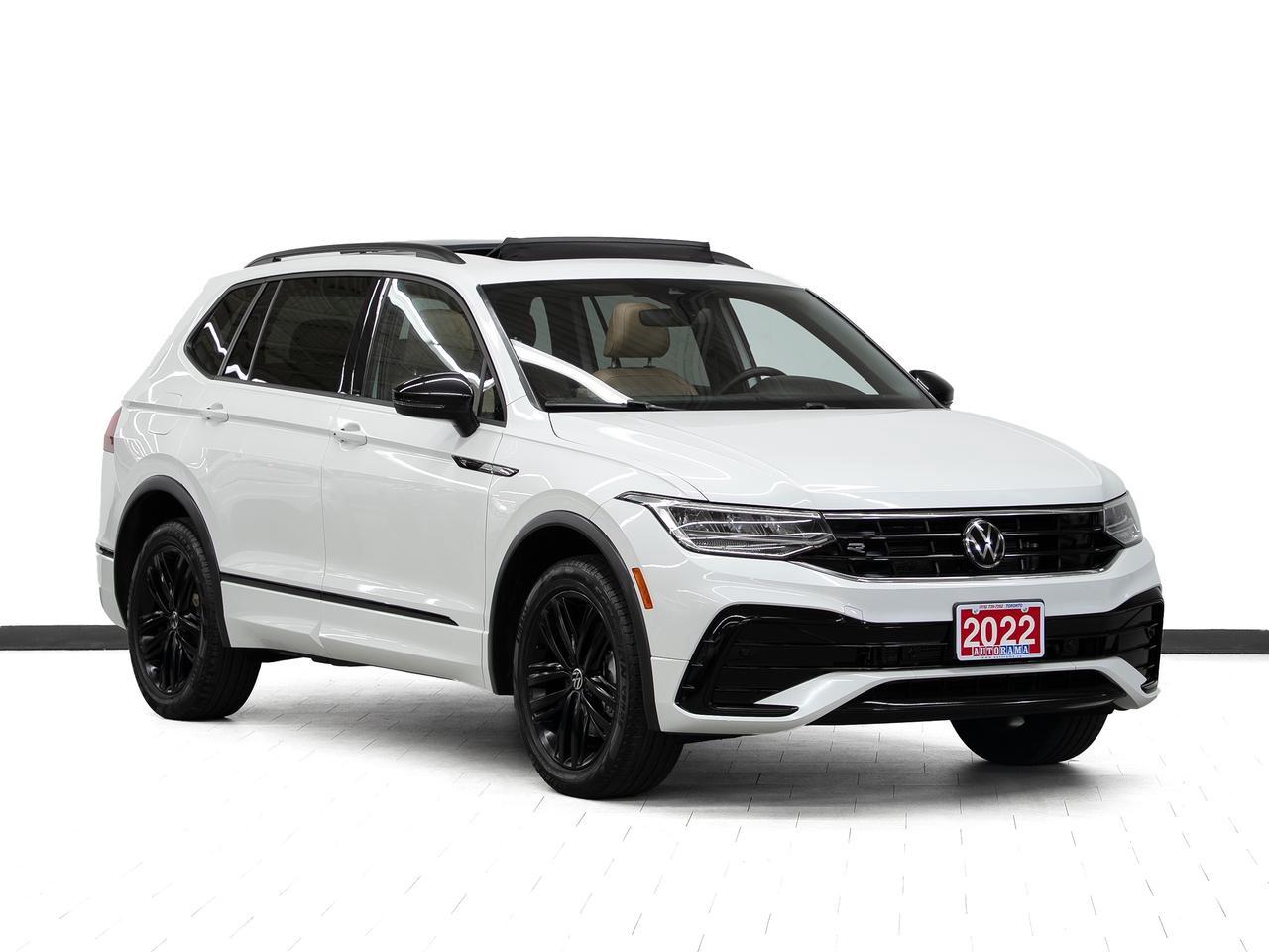 <div style=margin-bottom: 15px;><p>Cash Price: $25,450 &nbsp;Finance Price: $23,450</p><p>Clean CarFax. 19-inch black alloy wheels | R-Line Black exterior styling | Panoramic power sunroof | V-Tex leatherette seating surfaces | 8-way power-adjustable drivers seat | Heated front seats | Heated leather-wrapped steering wheel | 8.0-inch touchscreen infotainment system | Wireless Apple CarPlay & Android Auto | Volkswagen Digital Cockpit | Travel Assist (Adaptive Cruise Control and Lane Assist) | Front Assist with Autonomous Emergency Braking | Blind Spot Monitor with Rear Traffic Alert | Dual-zone automatic climate control | Ambient interior lighting | Power tailgate | Keyless access with push-button start | Remote engine start | Backup camera | Bluetooth connectivity. 2.0L Turbocharged 4-cylinder engine (184HP) with 4MOTION All-Wheel Drive. Smooth Eco Comfort. Extended warranty options available. Trades are welcome. Financing for all credit types. Same-day approval. 125-point inspection completed. Detailed from corner to corner. Over 250 high-quality used vehicles available at the lowest prices for you to choose from. All vehicles are indoors. Visit us rain or shine.</p></div><div style=margin-bottom: 15px;>Call us to book a test drive: <a href=tel:4167397262>416-739-7262</a><br>Get pre-approved for your car loan in a minute: <a href=https://www.autorama.ca/financing/>Apply for Used Car Financing</a><br>Visit our showroom: 1205 Finch Ave West, North York, ON M3J 2E8</div><div style=margin-top: 15px; margin-bottom: 15px;>&mdash;&mdash;&mdash;&mdash;&mdash;&mdash;&mdash;&mdash;&mdash;&mdash;&mdash;&mdash;&mdash;&mdash;&mdash;&mdash;&mdash;&mdash;&mdash;&mdash;&mdash;&mdash;&mdash;&mdash;&mdash;&mdash;&mdash;&mdash;</div><h3 style=margin-bottom: 5px; margin-top: 0;>Pricing&nbsp;</h3><div style=margin-bottom: 15px;>Best Priced Dealer Award Winner for consecutive years. No admin or hidden fees. Prices exclude HST and licensing. Although every effort is made to ensure accuracy, Autorama is not responsible for typographical errors, omissions, or changes. Please verify all details in person. <span style=text-decoration: underline;>All vehicles can be Certified for an additional $999</span>. If not Certified, as per OMVIC Regulations, the vehicle is deemed to be not drivable and not Certified. Special pricing is not available to commercial, dealer, or exporting purchasers.</div><div style=margin-top: 15px; margin-bottom: 15px;>&mdash;&mdash;&mdash;&mdash;&mdash;&mdash;&mdash;&mdash;&mdash;&mdash;&mdash;&mdash;&mdash;&mdash;&mdash;&mdash;&mdash;&mdash;&mdash;&mdash;&mdash;&mdash;&mdash;&mdash;&mdash;&mdash;&mdash;&mdash;</div><h3 style=margin-bottom: 5px; margin-top: 0;>Financing</h3><div style=margin-bottom: 15px;>We welcome all credit types (no credit, new to the country, bankruptcy, consumer proposal, collections, and others). We offer $0 down and no payment for up to 6 months on approved credits. Want to get started now? Apply for a <a href=https://www.autorama.ca/financing/?utm_source=vdpdesc&utm_medium=vdpdesc>car loan online</a>. Same-day auto finance approvals and same-day delivery are available for qualified customers. Financing programs are available for an additional $999. &nbsp;Our team works with a wide network of banks and lenders to help secure the best possible approval tailored to your situation.</div><div style=margin-top: 15px; margin-bottom: 15px;>&mdash;&mdash;&mdash;&mdash;&mdash;&mdash;&mdash;&mdash;&mdash;&mdash;&mdash;&mdash;&mdash;&mdash;&mdash;&mdash;&mdash;&mdash;&mdash;&mdash;&mdash;&mdash;&mdash;&mdash;&mdash;&mdash;&mdash;</div><h3 style=margin-bottom: 5px; margin-top: 0;>Vehicle Review</h3><div style=margin-bottom: 15px;>The 2022 Volkswagen Tiguan Comfortline R-Line Black Edition brings a bold, aggressive aesthetic to VWs highly capable compact SUV. Standing out with its exclusive blackout exterior trim and striking 19-inch black alloy wheels, this model delivers a sporty presence perfectly suited for the GTA. Inside, the cabin balances premium comfort with advanced technology, featuring a massive panoramic sunroof, V-Tex leatherette seating, and the intuitive Volkswagen Digital Cockpit. Powered by a responsive 2.0L turbocharged engine paired with VWs legendary 4MOTION All-Wheel Drive, the Tiguan offers exceptional handling and confidence in all Canadian weather conditions. Equipped with standard safety features like Travel Assist and a Blind Spot Monitor, the Comfortline R-Line Black Edition is an incredibly stylish, practical, and secure choice for everyday driving. We have a wide selection of used <a href=https://www.autorama.ca/used/volkswagen-tiguan/>Volkswagen Tiguan</a> to help you choose.</div><div style=margin-top: 15px; margin-bottom: 15px;>&mdash;&mdash;&mdash;&mdash;&mdash;&mdash;&mdash;&mdash;&mdash;&mdash;&mdash;&mdash;&mdash;&mdash;&mdash;&mdash;&mdash;&mdash;&mdash;&mdash;&mdash;&mdash;&mdash;&mdash;&mdash;&mdash;&mdash;&mdash;</div><h3 style=margin-bottom: 5px; margin-top: 0;>Warranty</h3><div style=margin-bottom: 15px;>This vehicle qualifies for an extended warranty with a variety of terms and coverage options. Ask us anytime, we&rsquo;ll help you choose the plan that&rsquo;s right for you.</div><div style=margin-top: 15px; margin-bottom: 15px;>&mdash;&mdash;&mdash;&mdash;&mdash;&mdash;&mdash;&mdash;&mdash;&mdash;&mdash;&mdash;&mdash;&mdash;&mdash;&mdash;&mdash;&mdash;&mdash;&mdash;&mdash;&mdash;&mdash;&mdash;&mdash;&mdash;&mdash;&mdash;</div><h3 style=margin-bottom: 5px; margin-top: 0;>Trade-In / Appraisal</h3><div style=margin-bottom: 15px;>Have a vehicle to trade? We pay top dollar for trades, any vehicle, any condition. Bring your trade for a free appraisal when you visit us or you can apply for</div><div style=margin-top: 15px; margin-bottom: 15px;>&mdash;&mdash;&mdash;&mdash;&mdash; &mdash;&mdash;&mdash;&mdash;&mdash;&mdash;&mdash;&mdash;&mdash;&mdash;&mdash;&mdash;&mdash;&mdash;&mdash;&mdash;&mdash;&mdash;&mdash;&mdash;&mdash;&mdash;&mdash;</div><h3 style=margin-bottom: 5px; margin-top: 0;>Visit / Showroom Info</h3><div style=margin-bottom: 15px;>Visit our indoor showroom (rain or shine) at:<br>Autorama 1205 Finch Ave West, North York, ON M3J 2E8<br>Call us at <a href=tel:4167397262>416-739-7262</a> to book a test drive or ask questions.</div><div style=margin-top: 15px; margin-bottom: 15px;>&mdash;&mdash;&mdash;&mdash;&mdash;&mdash;&mdash;&mdash;&mdash;&mdash;&mdash;&mdash;&mdash;&mdash;&mdash;&mdash;&mdash;&mdash;&mdash;&mdash;&mdash;&mdash;&mdash;&mdash;&mdash;&mdash;&mdash;&mdash;</div><h3 style=margin-bottom: 5px; margin-top: 0;>Who we are</h3><div style=margin-bottom: 15px;>Autorama is Toronto&rsquo;s trusted, award-winning <a href=https://www.autorama.ca/?utm_source=vdpdesc&utm_medium=vdpdesc>used car dealership</a>, offering over 250 hand-picked vehicles at the lowest prices. We&rsquo;re committed to exceptional service and have proudly served Toronto, Mississauga, Brampton, and the GTA for over 25 years &mdash; and with our full indoor showroom, you can visit us rain or shine.</div><div style=margin-top: 15px; margin-bottom: 15px;>&mdash;&mdash;&mdash;&mdash;&mdash;&mdash;&mdash;&mdash;&mdash;&mdash;&mdash;&mdash;&mdash;&mdash;&mdash;&mdash;&mdash;&mdash;&mdash;&mdash;&mdash;&mdash;&mdash;&mdash;&mdash;&mdash;&mdash;&mdash;</div><h3 style=margin-bottom: 5px; margin-top: 0;>Disclaimers</h3><ul style=margin-top: 0; padding-left: 20px;><li><span data-olk-copy-source=MessageBody>Prices exclude HST and licensing.</span></li></ul><ul style=margin-top: 0; padding-left: 20px;><li data-ogsc= data-olk-copy-source=MessageBody>Prices, rates, and payments are subject to change without notice.</li></ul><ul style=margin-top: 0; padding-left: 20px;><li data-ogsc= data-olk-copy-source=MessageBody>Advertised price includes a $2,000 finance credit. Cash price may differ.</li></ul><ul style=margin-top: 0; padding-left: 20px;><li data-ogsc= data-olk-copy-source=MessageBody>All vehicles come standard with one key. Additional keys may be purchased at the time of sale.</li></ul><ul style=margin-top: 0; padding-left: 20px;><li><span data-olk-copy-source=MessageBody>Although every effort is made to ensure accuracy, Autorama is not responsible for typographical errors, omissions, or changes. Please verify all details with your Sales & Finance Specialist.</span></li></ul>