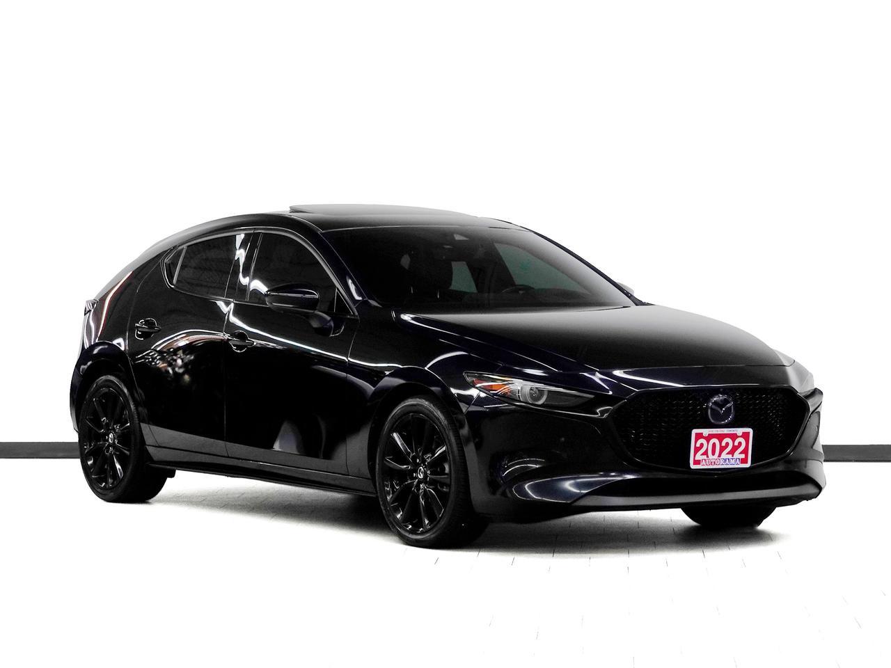 <div style=margin-bottom: 15px;>Cash Price: $26,450 &nbsp;Finance Price: $24,450</div><div style=margin-bottom: 15px;>Verified CarFax. All Wheel Drive | Navigation | Leather | Sunroof | Blind Spot Monitoring | Adaptive Cruise Control | Lane Departure Warning | Apple CarPlay / Android Auto | Backup Camera | Heated Seats | Bluetooth. 2.5L turbocharged engine. Sporty Compact Hatch. Extended warranty options available. Trades are welcome. Financing for all credit types. Same-day approval. 125-point inspection completed. Detailed from corner to corner. Over 250 high-quality used vehicles available at the lowest prices for you to choose from. All vehicles are indoors. Visit us rain or shine.</div><div style=margin-bottom: 15px;>Call us to book a test drive:&nbsp;<a href=tel:4167397262>416-739-7262</a><br>Get pre-approved for your car loan in a minute: <a href=https://www.autorama.ca/financing/>Apply for Used Car Financing</a><br>Visit our showroom: 1205 Finch Ave West, North York, ON M3J 2E8</div><div style=margin-top: 15px; margin-bottom: 15px;>&mdash;&mdash;&mdash;&mdash;&mdash;&mdash;&mdash;&mdash;&mdash;&mdash;&mdash;&mdash;&mdash;&mdash;&mdash;&mdash;&mdash;&mdash;&mdash;&mdash;&mdash;&mdash;&mdash;&mdash;&mdash;&mdash;&mdash;&mdash;</div><h3 style=margin-bottom: 5px; margin-top: 0;>Pricing:&nbsp;</h3><div style=margin-bottom: 15px;>Best Priced Dealer Award Winner for consecutive years. No admin or hidden fees. Prices exclude HST and licensing. Although every effort is made to ensure accuracy, Autorama is not responsible for typographical errors, omissions, or changes. Please verify all details in person. <span style=text-decoration: underline;>All vehicles can be Certified for an additional $999</span>. If not Certified, as per OMVIC Regulations, the vehicle is deemed to be not drivable and not Certified. Special pricing is not available to commercial, dealer, or exporting purchasers.</div><div style=margin-top: 15px; margin-bottom: 15px;>&mdash;&mdash;&mdash;&mdash;&mdash;&mdash;&mdash;&mdash;&mdash;&mdash;&mdash;&mdash;&mdash;&mdash;&mdash;&mdash;&mdash;&mdash;&mdash;&mdash;&mdash;&mdash;&mdash;&mdash;&mdash;&mdash;&mdash;&mdash;</div><h3 style=margin-bottom: 5px; margin-top: 0;>Financing</h3><div style=margin-bottom: 15px;>We welcome all credit types (no credit, new to the country, bankruptcy, consumer proposal, collections, and others). We offer $0 down and no payment for up to 6 months on approved credits. Want to get started now? Apply for a <a href=https://www.autorama.ca/financing/?utm_source=vdpdesc&utm_medium=vdpdesc>car loan online</a>. Same-day auto finance approvals and same-day delivery are available for qualified customers. Financing programs are available for an additional $999. &nbsp;Our team works with a wide network of banks and lenders to help secure the best possible approval tailored to your situation.</div><div style=margin-top: 15px; margin-bottom: 15px;>&mdash;&mdash;&mdash;&mdash;&mdash;&mdash;&mdash;&mdash;&mdash;&mdash;&mdash;&mdash;&mdash;&mdash;&mdash;&mdash;&mdash;&mdash;&mdash;&mdash;&mdash;&mdash;&mdash;&mdash;&mdash;&mdash;&mdash;&mdash;</div><h3 style=margin-bottom: 5px; margin-top: 0;>Vehicle Review</h3><div style=margin-bottom: 15px;>The 2022 MazdaMAZDA3SportGT delivers a refined and engaging driving experience with responsive handling and smooth performance. Its upscale interior features premium materials, advanced infotainment, and comfortable seating for both driver and passengers. Equipped with a full suite of safety and driverassist technologies, it provides confidence and peace of mind on every journey. A stylish and versatile compact hatchback that blends performance, comfort, and everyday practicality. We have a wide selection of used <a href=https://www.autorama.ca/used/mazda-3/>Mazda3</a> to help you choose.</div><div style=margin-top: 15px; margin-bottom: 15px;>&mdash;&mdash;&mdash;&mdash;&mdash;&mdash;&mdash;&mdash;&mdash;&mdash;&mdash;&mdash;&mdash;&mdash;&mdash;&mdash;&mdash;&mdash;&mdash;&mdash;&mdash;&mdash;&mdash;&mdash;&mdash;&mdash;&mdash;&mdash;</div><h3 style=margin-bottom: 5px; margin-top: 0;>Warranty</h3><div style=margin-bottom: 15px;>This vehicle qualifies for an extended warranty with a variety of terms and coverage options. Ask us anytime, we&rsquo;ll help you choose the plan that&rsquo;s right for you.</div><div style=margin-top: 15px; margin-bottom: 15px;>&mdash;&mdash;&mdash;&mdash;&mdash;&mdash;&mdash;&mdash;&mdash;&mdash;&mdash;&mdash;&mdash;&mdash;&mdash;&mdash;&mdash;&mdash;&mdash;&mdash;&mdash;&mdash;&mdash;&mdash;&mdash;&mdash;&mdash;&mdash;</div><h3 style=margin-bottom: 5px; margin-top: 0;>Trade-In / Appraisal</h3><div style=margin-bottom: 15px;>Have a vehicle to trade? We pay top dollar for trades, any vehicle, any condition. Bring your trade for a free appraisal when you visit us or you can apply for</div><div style=margin-top: 15px; margin-bottom: 15px;>&mdash;&mdash;&mdash;&mdash;&mdash;&mdash;&mdash;&mdash;&mdash;&mdash;&mdash;&mdash;&mdash;&mdash;&mdash;&mdash;&mdash;&mdash;&mdash;&mdash;&mdash;&mdash;&mdash;&mdash;&mdash;&mdash;&mdash;&mdash;</div><h3 style=margin-bottom: 5px; margin-top: 0;>Visit / Showroom Info</h3><div style=margin-bottom: 15px;>Visit our indoor showroom (rain or shine) at:<br>Autorama 1205 Finch Ave West, North York, ON M3J 2E8<br>Call us at <a href=tel:4167397262>416-739-7262</a> to book a test drive or ask questions.</div><div style=margin-top: 15px; margin-bottom: 15px;>&mdash;&mdash;&mdash;&mdash;&mdash;&mdash;&mdash;&mdash;&mdash;&mdash;&mdash;&mdash;&mdash;&mdash;&mdash;&mdash;&mdash;&mdash;&mdash;&mdash;&mdash;&mdash;&mdash;&mdash;&mdash;&mdash;&mdash;&mdash;</div><h3 style=margin-bottom: 5px; margin-top: 0;>Who we are</h3><div style=margin-bottom: 15px;>Autorama is Toronto&rsquo;s trusted, award-winning <a href=https://www.autorama.ca/?utm_source=vdpdesc&utm_medium=vdpdesc>used car dealership</a>, offering over 250 hand-picked vehicles at the lowest prices. We&rsquo;re committed to exceptional service and have proudly served Toronto, Mississauga, Brampton, and the GTA for over 25 years &mdash; and with our full indoor showroom, you can visit us rain or shine.</div><div style=margin-top: 15px; margin-bottom: 15px;>&mdash;&mdash;&mdash;&mdash;&mdash;&mdash;&mdash;&mdash;&mdash;&mdash;&mdash;&mdash;&mdash;&mdash;&mdash;&mdash;&mdash;&mdash;&mdash;&mdash;&mdash;&mdash;&mdash;&mdash;&mdash;&mdash;&mdash;&mdash;</div><h3 style=margin-bottom: 5px; margin-top: 0;>Disclaimers</h3><ul style=margin-top: 0; padding-left: 20px;><li><span data-olk-copy-source=MessageBody>Prices exclude HST and licensing.</span></li></ul><ul style=margin-top: 0; padding-left: 20px;><li data-ogsc= data-olk-copy-source=MessageBody>Prices, rates, and payments are subject to change without notice.</li></ul><ul style=margin-top: 0; padding-left: 20px;><li data-ogsc= data-olk-copy-source=MessageBody>Advertised price includes a $2,000 finance credit. Cash price may differ.</li></ul><ul style=margin-top: 0; padding-left: 20px;><li data-ogsc= data-olk-copy-source=MessageBody>All vehicles come standard with one key. Additional keys may be purchased at the time of sale.</li></ul><ul style=margin-top: 0; padding-left: 20px;><li><span data-olk-copy-source=MessageBody>Although every effort is made to ensure accuracy, Autorama is not responsible for typographical errors, omissions, or changes. Please verify all details with your Sales & Finance Specialist.</span></li></ul>