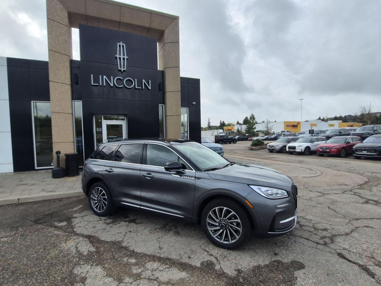 <p>Experience the pinnacle of sophisticated driving with this exceptional pre-owned 2026 Lincoln Corsair, now available at Expressway Motors Ltd. Dressed in a striking Asher Grey exterior and complemented by a luxurious Black interior, this SUV crossover is designed to turn heads and elevate every journey. Under the hood, a potent 2.0L 4-cylinder turbocharged engine paired with an all-wheel-drive system ensures a confident and exhilarating drive, no matter the road conditions.</p><p>This Lincoln Corsair boasts a refined and technologically advanced cabin, offering an unparalleled level of comfort and convenience. With only 18,924 kilometers on the odometer, this vehicle represents an incredible opportunity to own a nearly new luxury SUV packed with premium features. Visit Expressway Motors Ltd. today to discover the perfect blend of performance, style, and cutting-edge innovation.</p><p>Here are five of the most enticing features of this 2026 Lincoln Corsair:</p><ul><li><strong>LEATHER Interior:</strong> Sink into the lap of luxury with supple, premium leather seating that redefines comfort and elegance.</li><li><strong>MOONROOF:</strong> Open up your world with the expansive moonroof, bathing the cabin in natural light and offering breathtaking sky views.</li><li><strong>TECH PACK:</strong> Immerse yourself in a suite of advanced technologies designed to enhance connectivity, safety, and entertainment on every drive.</li><li><strong>RESERVE Trim:</strong> Experience the highest level of Lincoln refinement, featuring exclusive appointments and a heightened sense of exclusivity.</li><li><strong>All-Wheel Drive:</strong> Conquer any season with the confidence and capability of intelligent all-wheel drive, providing superior traction and control.</li></ul><p><strong><em>Powered by AutoIntelligence&trade;</em></strong></p><p>Vehicle information has been generated using artificial intelligence and is provided for informational purposes only. While efforts are made to ensure accuracy, please confirm all details directly with the dealer.</p><p class=MsoNormal style=margin: 0cm 0cm 8pt; line-height: 13.8pt; font-size: 12pt; font-family: Aptos, sans-serif;><strong><span style=font-family: Calibri, sans-serif;>Carfax history report available with every vehicle!</span></strong></p><p>&nbsp;</p><p class=MsoNormal style=margin: 0cm 0cm 8pt; line-height: 13.8pt; font-size: 12pt; font-family: Aptos, sans-serif;><em><span style=font-family: Calibri, sans-serif;>The Vehicles History is no mystery!</span></em></p><p>&nbsp;</p><p class=MsoNormal style=margin: 0cm 0cm 8pt; line-height: 13.8pt; font-size: 12pt; font-family: Aptos, sans-serif;><strong><span style=font-family: Calibri, sans-serif;>2 locations to better serve YOU! &ndash; Stratford and New Hamburg<br>New or Pre-Owned vehicles are shared between both locations &ndash; please contact Sales to confirm.</span></strong></p><p>&nbsp;</p><p class=MsoNormal style=margin: 0cm 0cm 8pt; line-height: 13.8pt; font-size: 12pt; font-family: Aptos, sans-serif;><span style=font-family: Calibri, sans-serif;>That&rsquo;s something that can be said for every used vehicle purchased at&nbsp;<strong>Expressway</strong>.</span></p><p>&nbsp;</p><p class=MsoNormal style=margin: 0cm 0cm 8pt; line-height: 13.8pt; font-size: 12pt; font-family: Aptos, sans-serif;><span style=font-family: Calibri, sans-serif;>Purchasing a used vehicle from&nbsp;<strong>Expressway&nbsp;</strong>is a decision that you will be able to make with confidence knowing that you&rsquo;re getting the most that a vehicle and dealership can offer to you.</span></p><p>&nbsp;</p><p class=MsoNormal style=margin: 0cm 0cm 8pt; line-height: 13.8pt; font-size: 12pt; font-family: Aptos, sans-serif;><span style=font-family: Calibri, sans-serif;>Used Vehicle Warranty Coverage &ndash; Expressway Motors Limited<br><br>All Expressway Certified Vehicles include the following coverage, subject to terms and conditions:</span></p><p><br><br></p><ul style=margin-bottom: 0cm; margin-top: 0cm; type=square><li class=MsoNormal style=margin: 0cm 0cm 12pt; line-height: 13.8pt; font-size: 12pt; font-family: Aptos, sans-serif;><span style=font-family: Calibri, sans-serif;>Remaining Factory Warranty:</span></li></ul><p><br><br><br></p><ul style=margin-bottom: 0cm; margin-top: 0cm; type=square><li class=MsoNormal style=margin: 0cm 0cm 8pt; line-height: 13.8pt; font-size: 12pt; font-family: Aptos, sans-serif;><span style=font-family: Calibri, sans-serif;>If the vehicle is still within the manufacture&rsquo;s original warranty period, that coverage is fully transferable and can be used at any authorized Ford dealership in Canada or the United States.</span></li></ul><p><br><br><br></p><ul style=margin-bottom: 0cm; margin-top: 0cm; type=square><li class=MsoNormal style=margin: 0cm 0cm 8pt; line-height: 13.8pt; font-size: 12pt; font-family: Aptos, sans-serif;><span style=font-family: Calibri, sans-serif;>30-Day / 500km MTO Safety Warranty: From the date of delivery, Expressway Motors Ltd offers coverage on all safety-related component failures for 30 days or 500km (whichever comes first). This includes a $0 deductible when repairs are completed at Expressway Motors Ltd. (New Hamburg or Stratford)</span></li></ul><p><br><br><br></p><ul style=margin-bottom: 0cm; margin-top: 0cm; type=square><li class=MsoNormal style=margin: 0cm 0cm 8pt; line-height: 13.8pt; font-size: 12pt; font-family: Aptos, sans-serif;><span style=font-family: Calibri, sans-serif;>6-Mon / 6,000km Powertrain PLUS Warranty: This coverage includes major components such as engine, transmission, driveline, steering and suspension. It excludes minor fluid leaks (drips and seepage). A $200 deductible applies per claim. This warranty is exclusive to Expressway Motors Ltd and all covered repairs must be completed at our New Hamburg or Stratford locations.</span></li></ul><p><br><br><br></p><ul style=margin-bottom: 0cm; margin-top: 0cm; type=square><li class=MsoNormal style=margin: 0cm 0cm 8pt; line-height: 13.8pt; font-size: 12pt; font-family: Aptos, sans-serif;><span style=font-family: Calibri, sans-serif;>*Terms are subject to change. See your Sales Consultant for details.</span></li></ul><p><br><br></p><p class=MsoNormal style=margin: 0cm 0cm 13.5pt; line-height: normal; font-size: 12pt; font-family: Aptos, sans-serif;><strong><span style=font-family: Calibri, sans-serif;>Warranty:</span></strong><span style=font-family: Calibri, sans-serif;>&nbsp;We offer best in class Extended Protection options with flexible terms that can be tailored to your needs at a price that you can afford.</span></p><p>&nbsp;</p><p class=MsoNormal style=margin: 0cm 0cm 8pt; line-height: 13.8pt; font-size: 12pt; font-family: Aptos, sans-serif;><strong><span style=font-family: Calibri, sans-serif;>Finance:</span></strong><span style=font-family: Calibri, sans-serif;>&nbsp;At Expressway we have some of the best Finance Managers in the business that work with all the Major banks and Core Lenders. The Relationships we have built will help guarantee that you get the lowest rate possible</span></p><p>&nbsp;</p><p class=MsoNormal style=margin: 0cm 0cm 8pt; line-height: 13.8pt; font-size: 12pt; font-family: Aptos, sans-serif;><span style=font-family: Calibri, sans-serif;>Check out our great selection of vehicles at Expressway in New Hamburg and Stratford Locations!</span></p><p>&nbsp;</p><p class=MsoNormal style=margin: 0cm 0cm 8pt; line-height: 13.8pt; font-size: 12pt; font-family: Aptos, sans-serif;><strong><span style=font-family: Calibri, sans-serif;>Call Expressway for your quote today!</span></strong></p><p>&nbsp;</p><p class=MsoNormal style=margin: 0cm 0cm 8pt; line-height: 13.8pt; font-size: 12pt; font-family: Aptos, sans-serif;><strong><span style=font-family: Calibri, sans-serif;>New Hamburg:</span></strong><span style=font-family: Calibri, sans-serif;>&nbsp;<a href=tel:+15196623900><span style=color: #0563c1;>519*662*3900</span></a></span></p><p>&nbsp;</p><p class=MsoNormal style=margin: 0cm 0cm 8pt; line-height: 13.8pt; font-size: 12pt; font-family: Aptos, sans-serif;><strong><span style=font-family: Calibri, sans-serif;>Stratford</span></strong><span style=font-family: Calibri, sans-serif;>:&nbsp;<a href=tel:+15192713900><span style=color: #0563c1;>519*271*3900</span></a></span></p><p>&nbsp;</p><p class=MsoNormal style=margin: 0cm 0cm 8pt; line-height: 13.8pt; font-size: 12pt; font-family: Aptos, sans-serif;><span style=font-family: Calibri, sans-serif;>or visit us online at:&nbsp;<a href=https://www.expresswayford.com/><span style=color: #0563c1;>www.expresswayford.com</span></a></span></p><p>&nbsp;</p><p class=MsoNormal style=margin: 0cm 0cm 8pt; line-height: 13.8pt; font-size: 12pt; font-family: Aptos, sans-serif;><strong><span style=font-family: Calibri, sans-serif;>**ALL REPAIRS MUST BE DONE BY EXPRESSWAY MOTORS LTD, STRATFORD OR NEW HAMBURG LOCATIONS**</span></strong></p><p>&nbsp;</p><p class=MsoNormal style=margin: 0cm 0cm 8pt; line-height: 13.8pt; font-size: 12pt; font-family: Aptos, sans-serif;><strong><span style=font-family: Calibri, sans-serif;>We pride ourselves in No Hassle, No Pressure, Honest Service. We practice full disclosure with all our used vehicles and have a Better Business Bureau A+ rating!</span></strong></p><p>&nbsp;</p><p class=MsoNormal style=margin: 0cm 0cm 8pt; line-height: 13.8pt; font-size: 12pt; font-family: Aptos, sans-serif;><span style=font-size: 8pt; font-family: Calibri, sans-serif;>**Expressway reserves the right to correct any errors and omissions that occur on this site. (Incl, but not limited to price, incl. Event price rollbacks, vehicles features & more).</span></p><p>&nbsp;</p><p class=MsoNormal style=margin: 0cm 0cm 8pt; line-height: 13.8pt; font-size: 12pt; font-family: Aptos, sans-serif;><span style=font-size: 8pt; font-family: Calibri, sans-serif;>** Expressway is a Fair Market Price Dealership pricing subject to change with current market conditions</span></p>