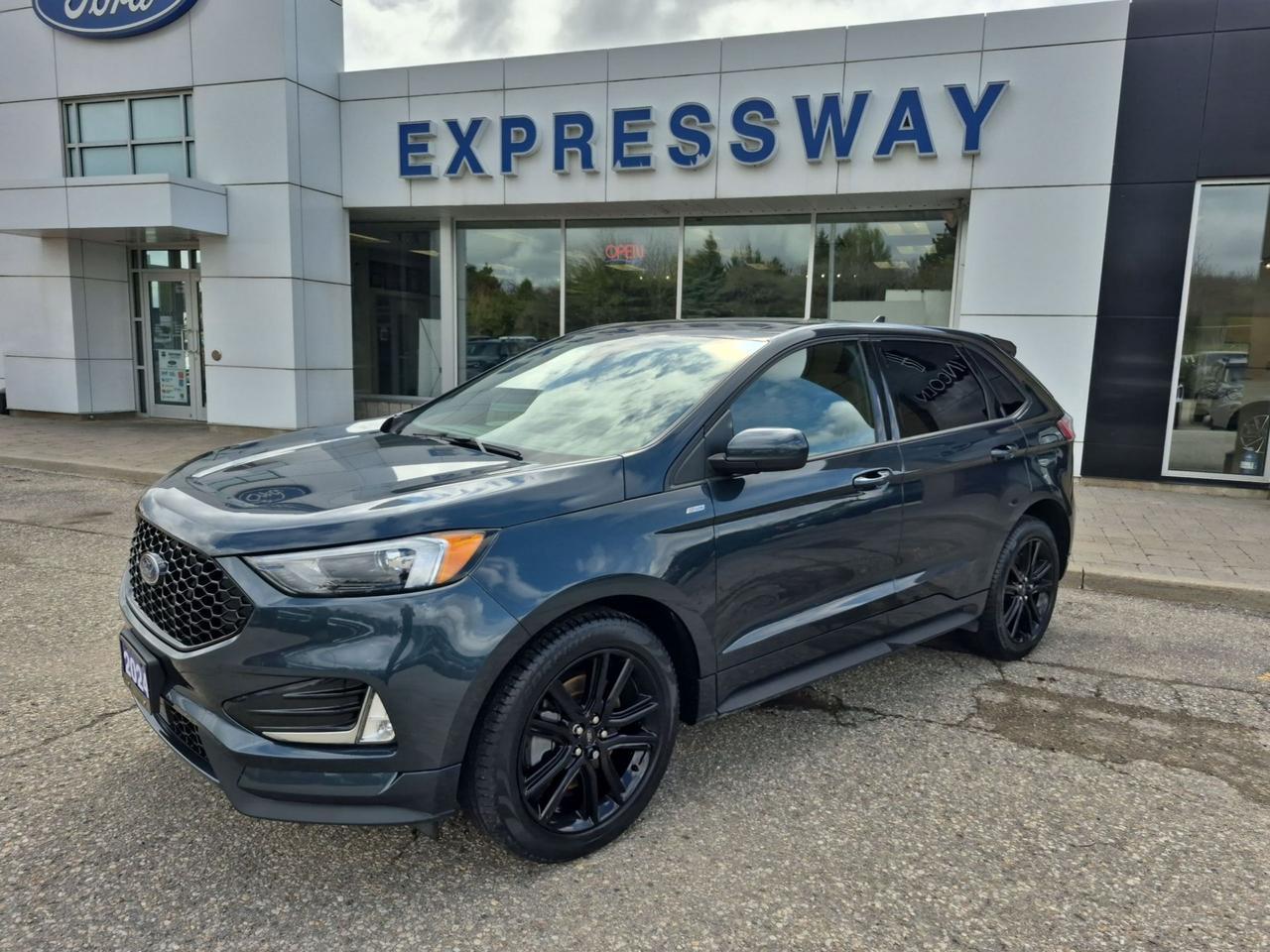 Used 2024 Ford Edge ST LINE, PREVIOUS DEMO! PANO ROOF, HEATED SEATS for sale in Stratford, ON