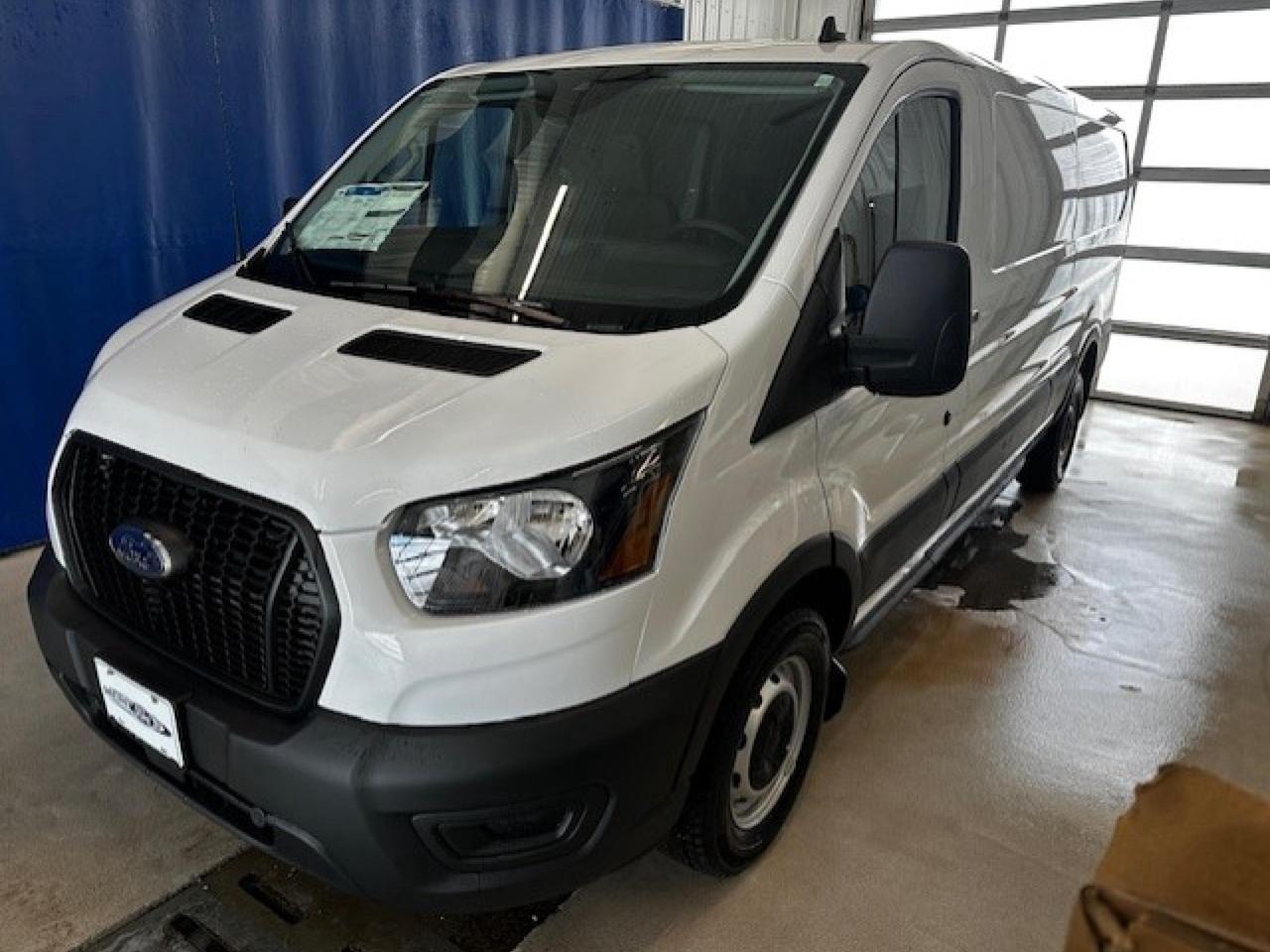 The 2025 Ford Transit Cargo Van is built for versatility, featuring a powerful V6 engine, available AWD, and multiple roof heights and wheelbase options. Stay connected with SYNC 4, Apple CarPlay, and Android Auto. Advanced safety tech includes lane-keeping assist, adaptive cruise control, and a 360-degree camera. With a spacious cargo area, customizable upfits, and a high payload capacity, this van is ideal for businesses needing efficiency, reliability, and modern convenience.