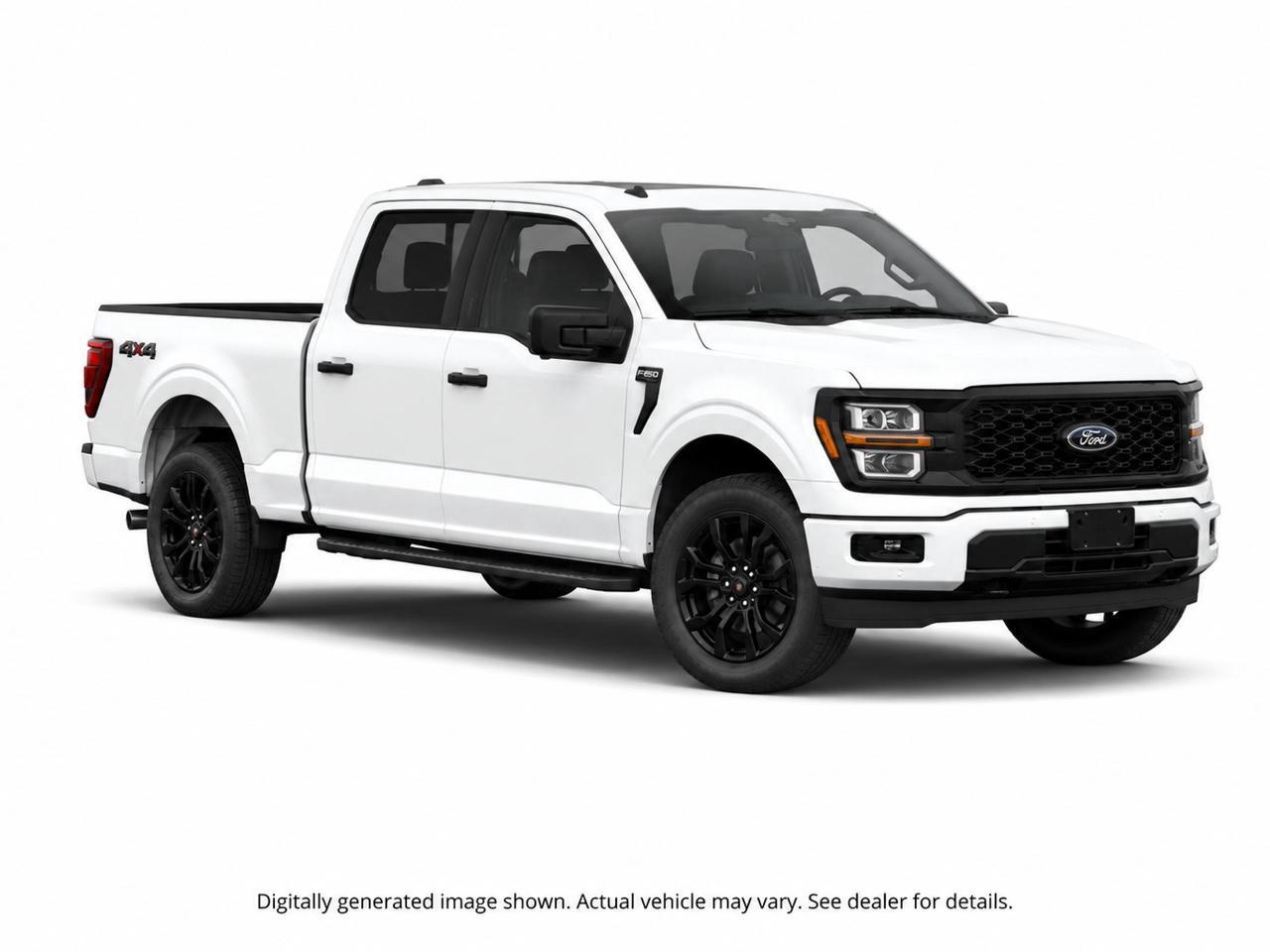 <p>The 2026 Ford F-150 XLT with the 302A Mid Package and the 5.0L V8 engine is a truck that doesnt compromise. Paired with 4WD, the XLT Black Appearance Package, and a suite of advanced safety and towing tech, this F-150 is specd for those who demand real capability from their daily driver not just the badge.<br><br>- 5.0L V8 engine paired with an automatic transmission and part-time 4WD for serious on- and off-road performance<br>- Equipment Group 302A Mid Package, adding meaningful comfort and tech upgrades over the base trim<br>- XLT Black Appearance Package (193) for a sharp, blacked-out exterior look<br>- Class IV Towing Equipment with Trailer Sway Control ready to haul without add-ons<br>- BLIS Blind Spot Information System with Cross-Traffic Alert and Reverse Brake Assist for confident maneuvering<br>- Collision Mitigation-Front and Safety Canopy curtain airbags for front and rear occupants<br>- Bed Utility Package (68L) and Drivers Side SecuriCode Keyless-Entry Keypad for added practicality<br>- Engine Block Heater included essential for Canadian winters<br><br>This truck is in stock now at Merit Ford Sales with just 12 km on it. Visit us to book a test drive, ask any questions, or get started on your purchase in person or online. Were here to make the process straightforward and worth your time.</p>