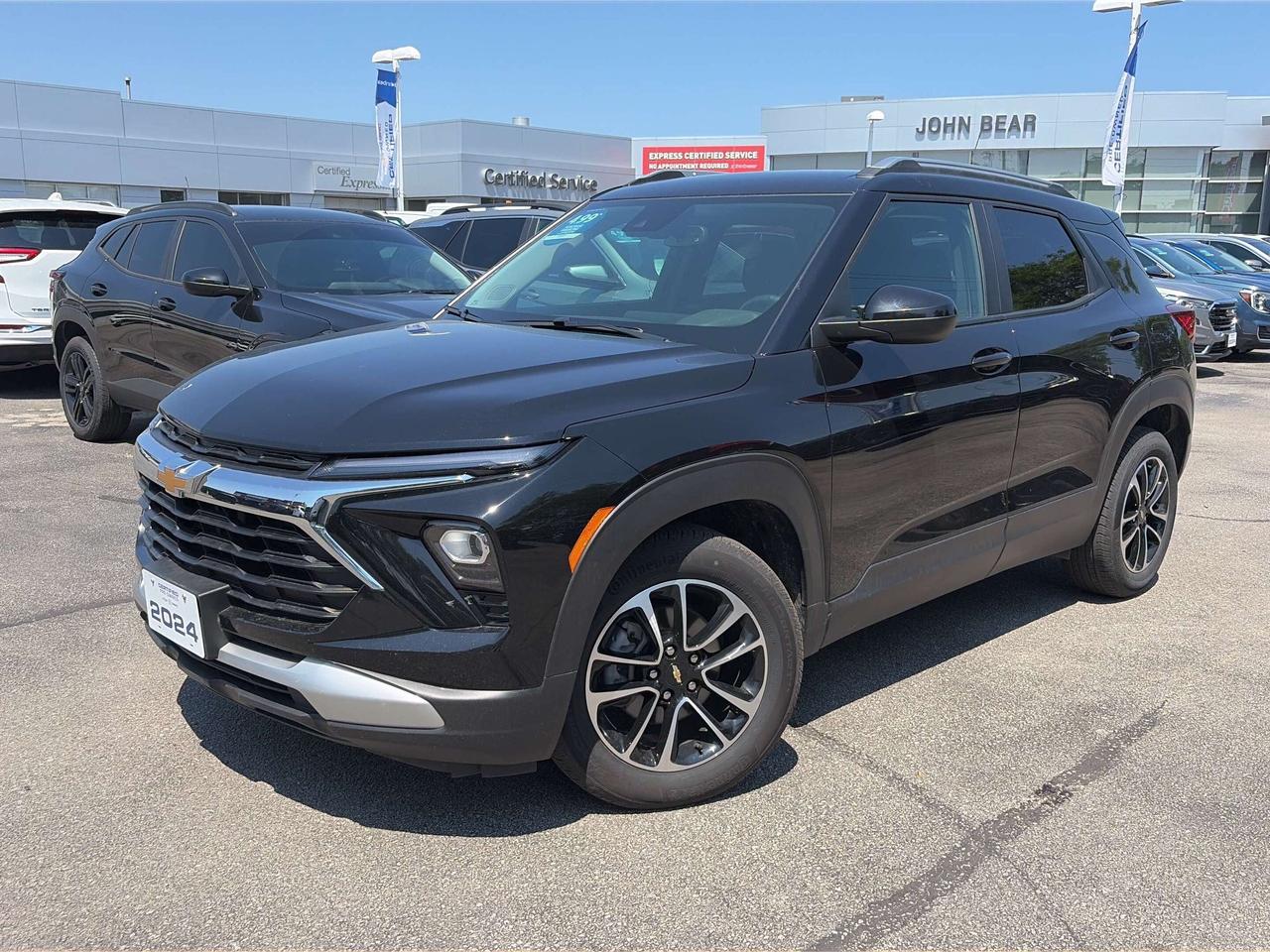 2024 Chevrolet TrailBlazer LT 3.99% FINANCING 24 MONTHS      BACK-UP CAMERA, GM FACTORY CERTIFIED, MARKET VALUE PRICING.      Recent Arrival!    3.99% FINANCING 24 MONTHS ECOTEC 1.3L Turbo CVT FWD  Odometer is 9897 kilometers below market average!    Certified. Certification Program Details: * 3.99% APR Financing on Select Models for 24mo* of PreOwned Vehicles * 3-month or 5,000 kilometres Comprehensive Limited Warranty Coverage * 24/7 Roadside Assistance * CARFAX® Vehicle History Report Sirius XM 3 months prepaid service * 150-Point Inspection * 30 Days or 2,500 kilometres exchange privilege SEE DEALER FOR ADDITIONAL DETAILS      John Bear Buick GMC offers many automotive products and services. When you visit our store, what you can expect is quality both in our selection of pre-owned vehicles and from our world-class sales team. We offer Market Based Pricing with some of the best value in the Niagara region.