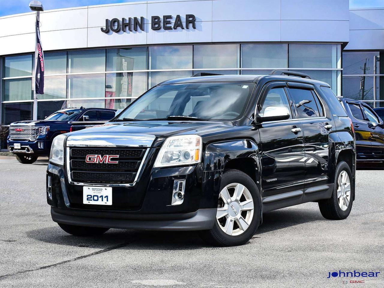 2011 GMC Terrain SLE-2 AWD, VEHICLE SOLD AS IS, UNFIT.  COME CHECK IT OUT TODAY!!! <br><br><br>REMOTE START, BACK-UP CAMERA, LOCAL TRADE, MARKET VALUE PRICING, VEHICLE SOLD AS IS, UNFIT, NO DEALER WARRANTY, DO YOUR OWN SAFETY AND SAVE!!!, AWD!!!, AWD.<br><br><br>Recent Arrival!<br><br>2.4L I4 DI DOHC VVT 6-Speed Automatic Electronic AWD<br><br><br>Certified. Certification Program Details: AS TRADED MAY REQUIRE MAJOR MECHANICAL WORK SOLD UNFIT NO WARRANTY<br><br>Awards:<br>  * 2011 IIHS Top Safety Pick<br><br>Reviews:<br>  * Quiet and attractive cabin; sophisticated ride; top-notch safety scores; roomy backseat; plenty of standard and optional features; good fuel economy. Source: Edmunds<br>  * If youre looking for five-passenger CUV that gets great gas mileage yet has the rugged look and feel of a mid-size GMC truck, the Terrain deserves a long test drive. Source: KBB.com<br><br><br>John Bear Buick GMC offers many automotive products and services. When you visit our store, what you can expect is quality both in our selection of pre-owned vehicles and from our world-class sales team. We offer Market Based Pricing with some of the best value in the Niagara region.