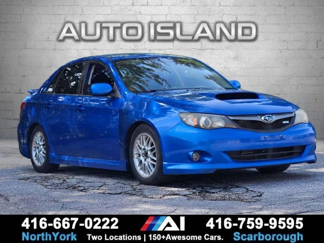 AWD, SUNROOF, ALLOY WHEELS, SPOILER, HEATED SEAT AND MORE OPTIONS. 5 SPEED MANUAL TRANSMISSION.<br><br>Auto Island Inc., North York<br>2555 Steeles Ave. West<br><br>www.autoislandinc.com <br><br>4.7 Google Rating and over 150 vehicles in stock, with more arriving daily! We take pride in offering top-quality vehicles and exceptional service. Our full-service mechanical shop is ready for all your maintenance needs, and every vehicle is professionally detailed and inspected – buy with confidence!<br><br>Payments as low as $0 down, up to 84 months, OAC. Good credit, bad credit, new credit? No problem – everyone’s approved! Easy online credit application available . Rates starting at 8.49% OAC – please call for details.<br><br>Please note: All prices are plus applicable taxes (HST) and licensing. No hidden surprises—just great vehicles and transparent deals. Certification is available for an additional $999. Without certification, as per OMVIC regulations, the vehicle is not drivable, not E-tested, and not certified.<br><br>Proudly serving the GTA and beyond: Peel, Halton, Brampton, Toronto, Burlington, Milton, Mississauga, Hamilton, Cambridge, London, Kitchener, Guelph, Orangeville, Newmarket, Barrie, Markham, Bolton, Caledon, Vaughan, Woodbridge, Etobicoke, Oakville, and more.<br><br>We carry all makes and models, including Mercedes, BMW, Audi, Jaguar, VW, Maserati, Porsche, Land Rover, Range Rover, Chrysler, Jeep, Honda, Toyota, Lexus, Infiniti, Acura, and more.<br><br> <br><br><br><br><br><br> <br><br><br><br><br><br><br><br><br>