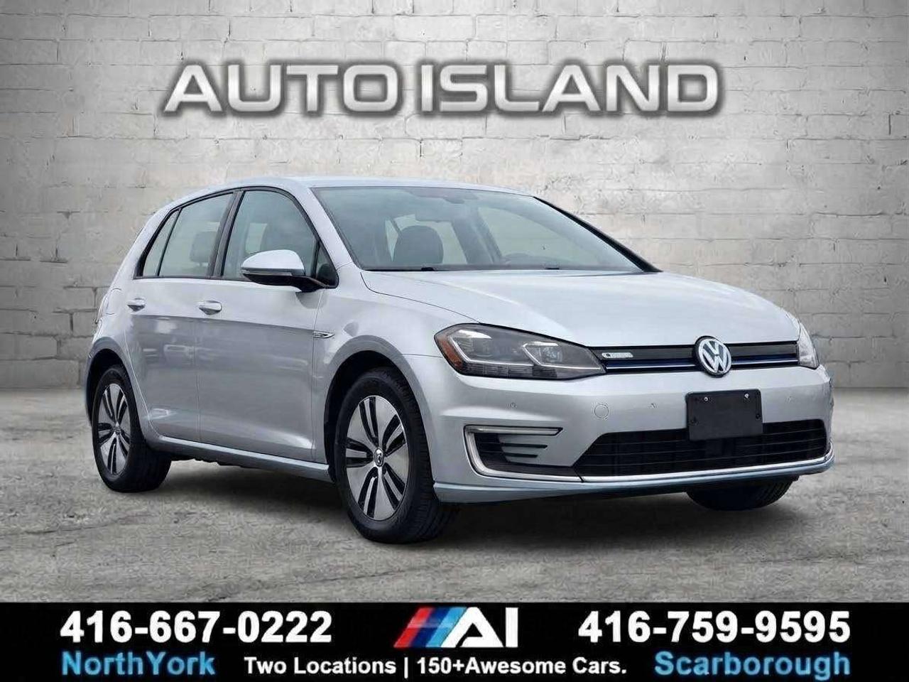 Used 2017 Volkswagen e-Golf HB Comfort, Camera, Leather line for sale in North York, ON